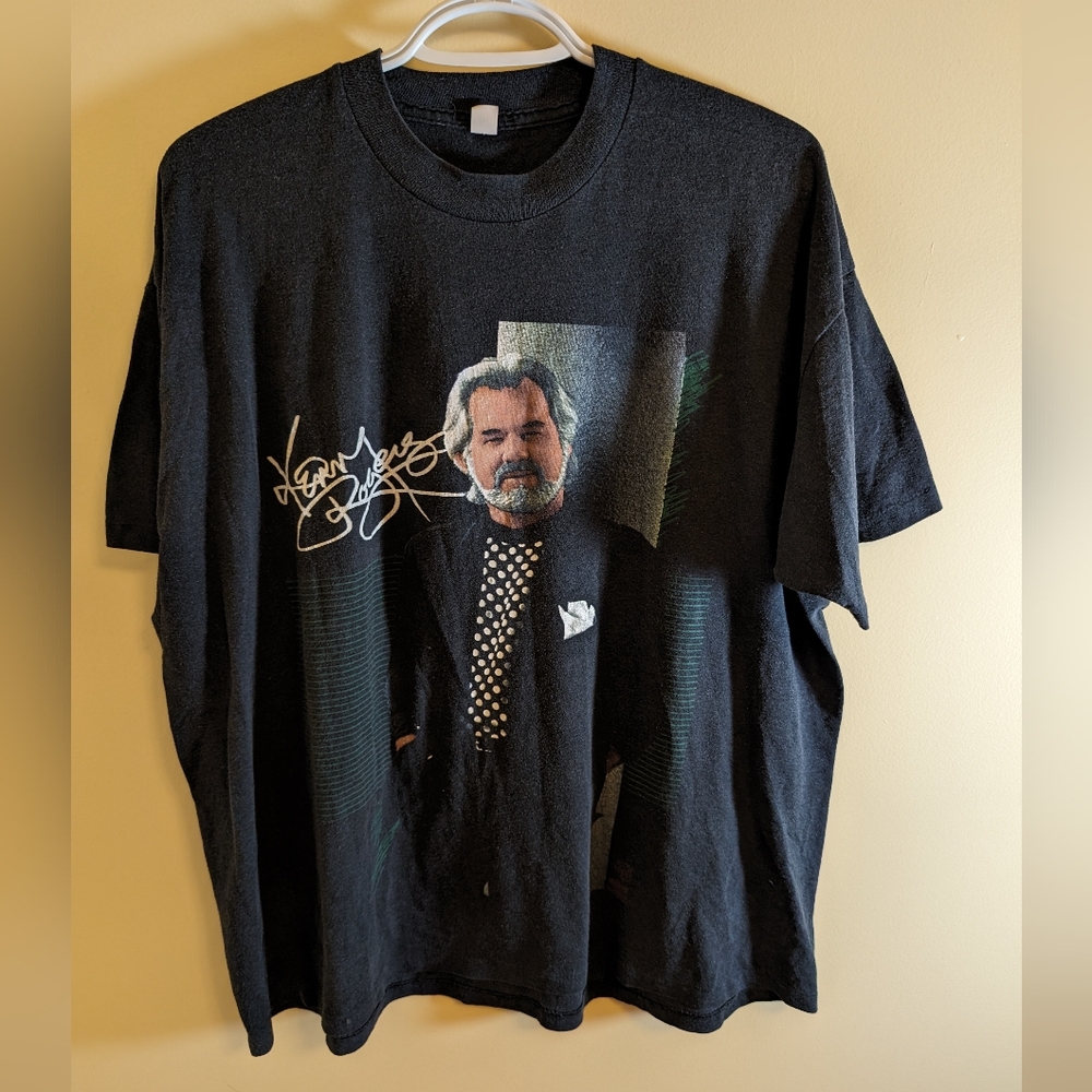 Vintage Kenny Rogers On Tour T Shirt